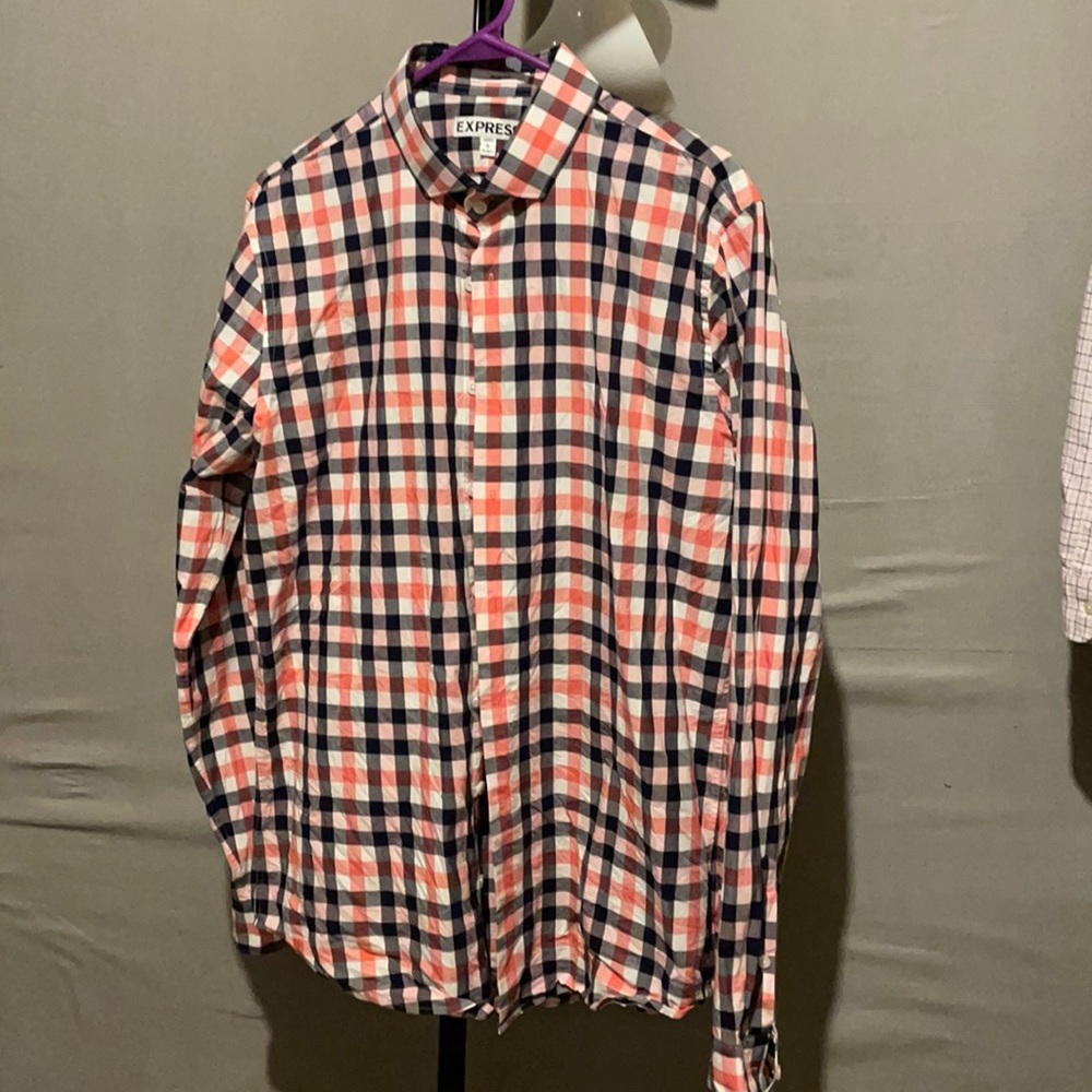 Express slim fit dress shirt